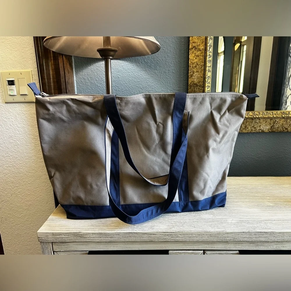 Samsonite Gray and Blue Travel Tote